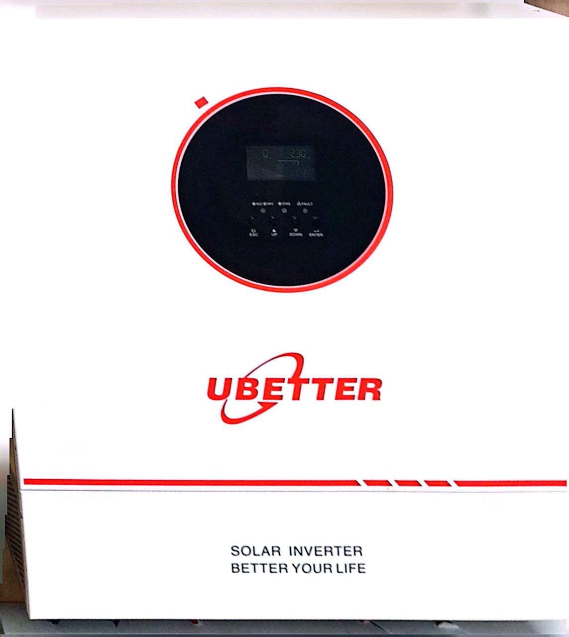 Hybrid solar inverter unit